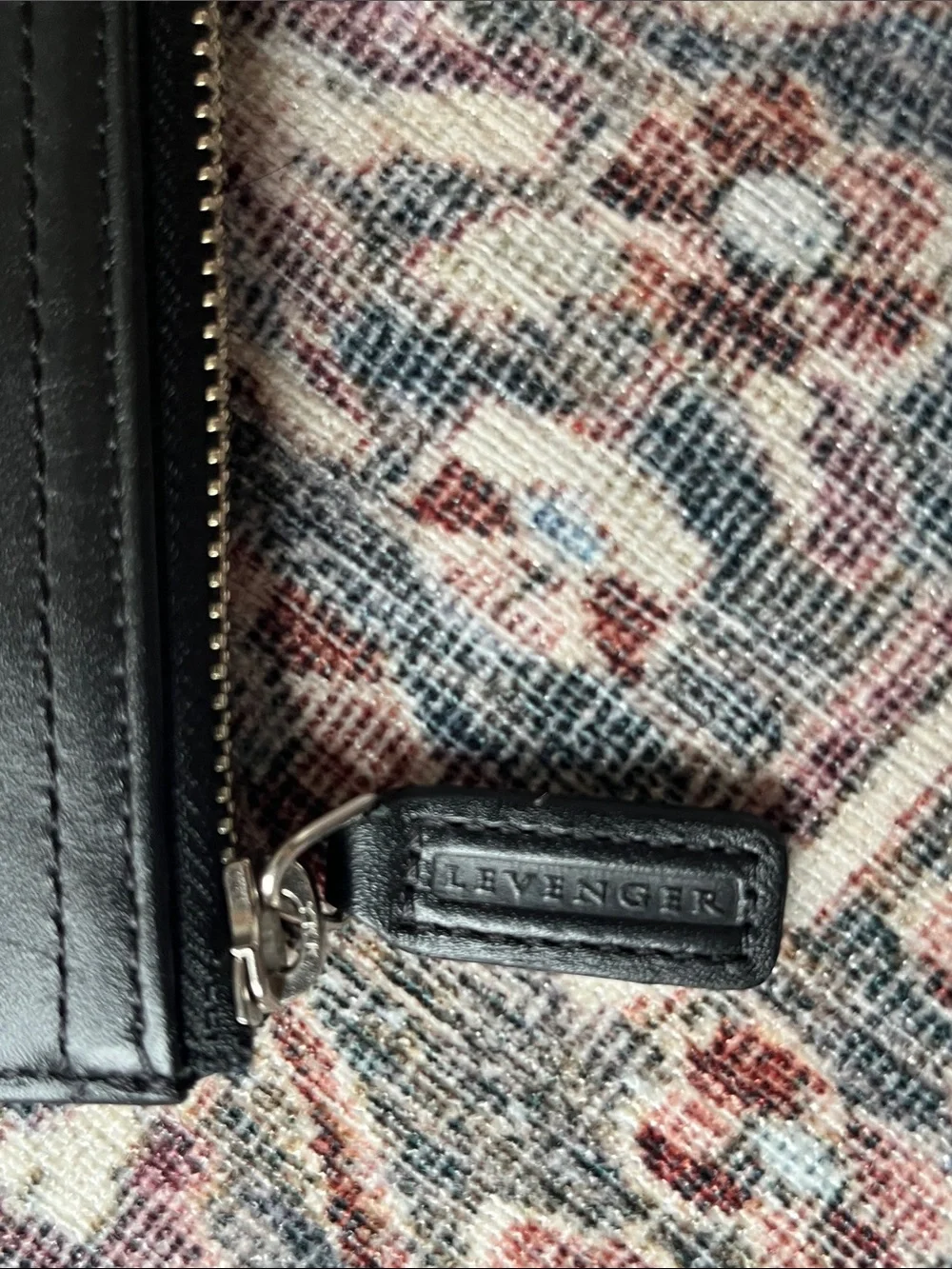 Levenger NEW! Black Leather Document Sleeve - Professional Portfolio; Laptop